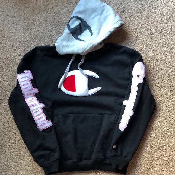 champion timberland cone hoodie